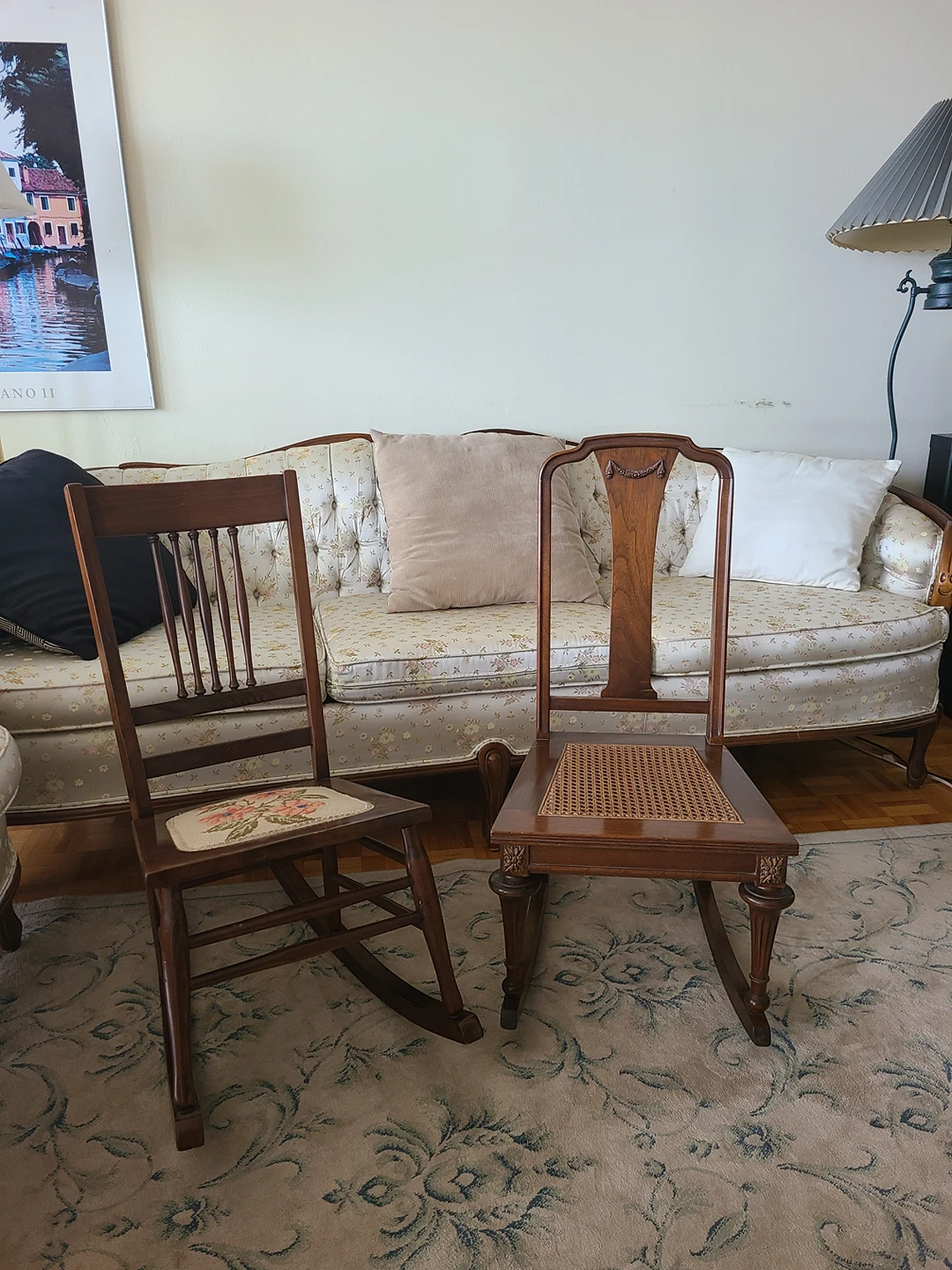 2 Antique Rocker Chairs - photo 2