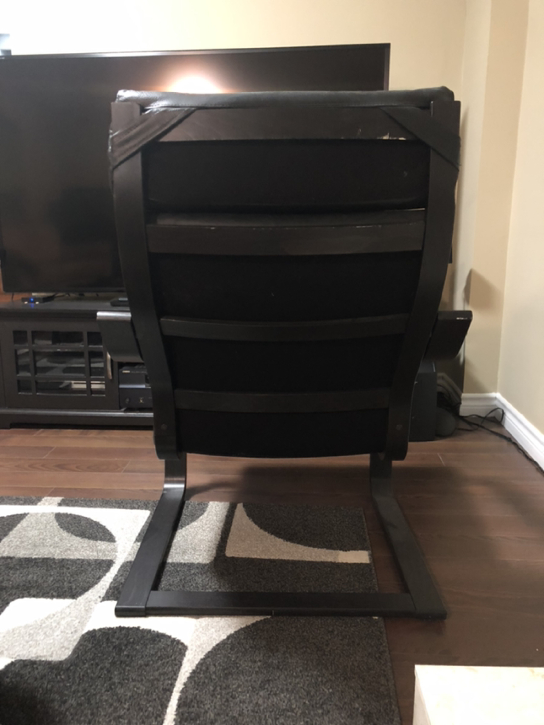 Black leather chairs(set of 2) - photo 3
