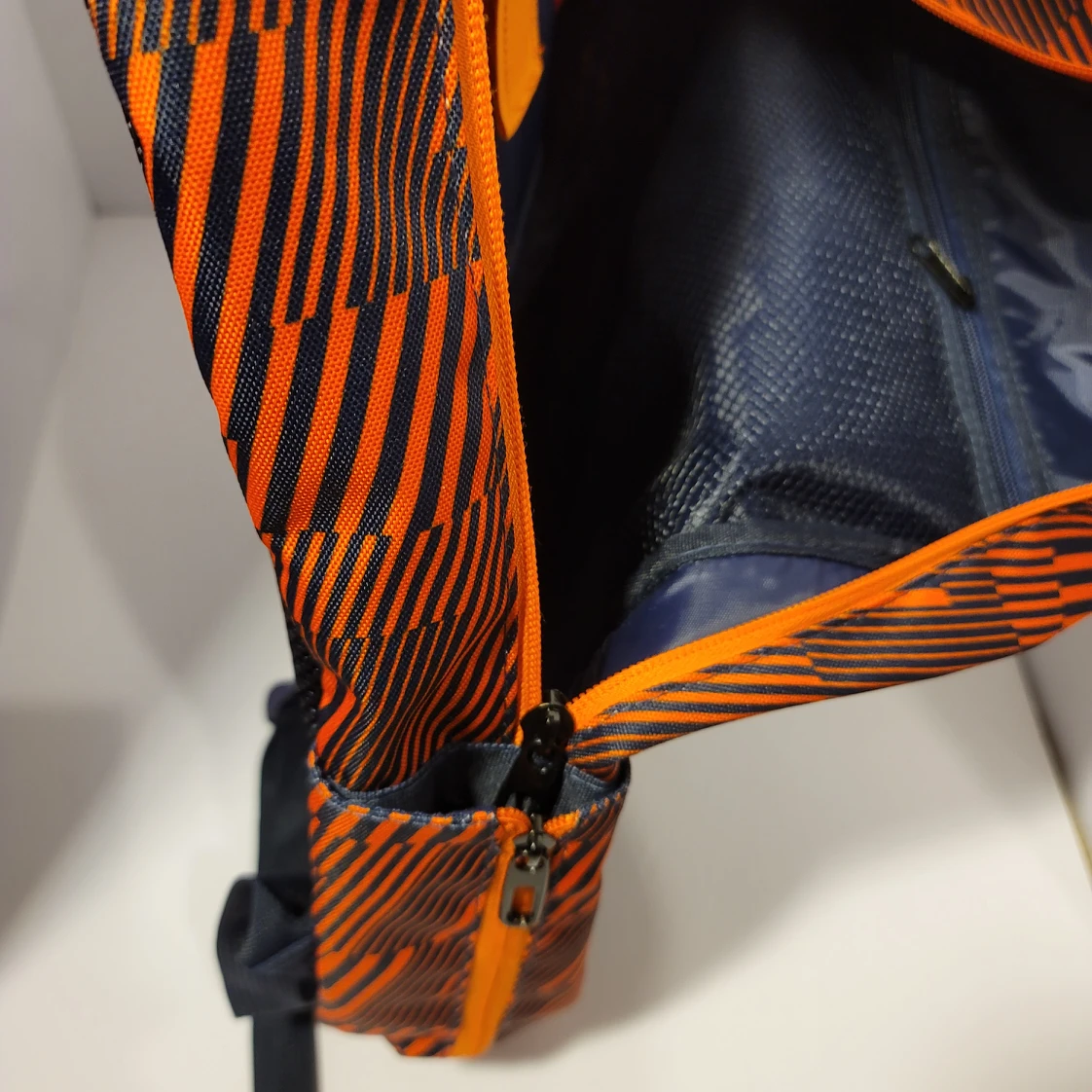 Back to School Student Backpack New, Blue and Orange - photo 5
