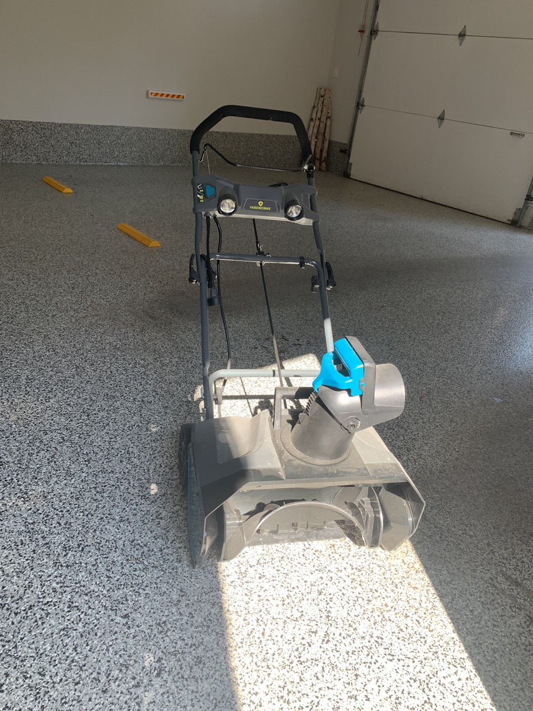 Cord electrical snow remover