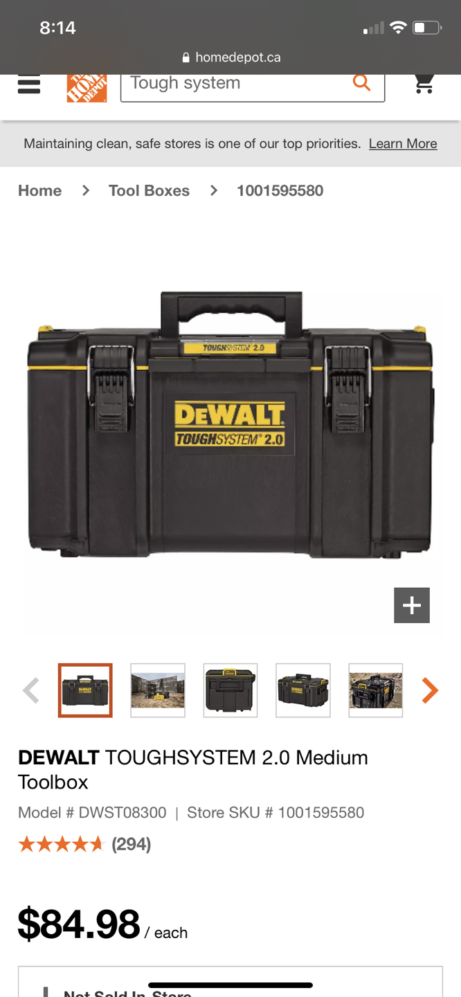 Dewalt tough system 2.0 medium box 