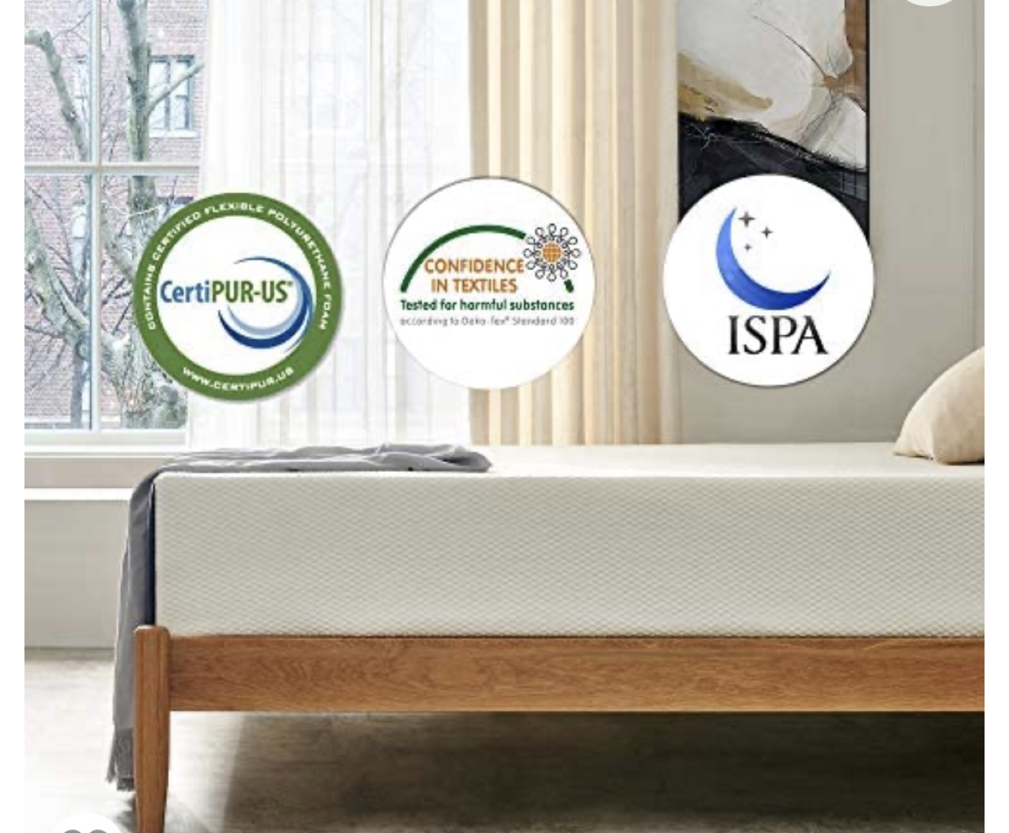 Move-out Sale!! Twin mattress, memory foam…like new!! - photo 2