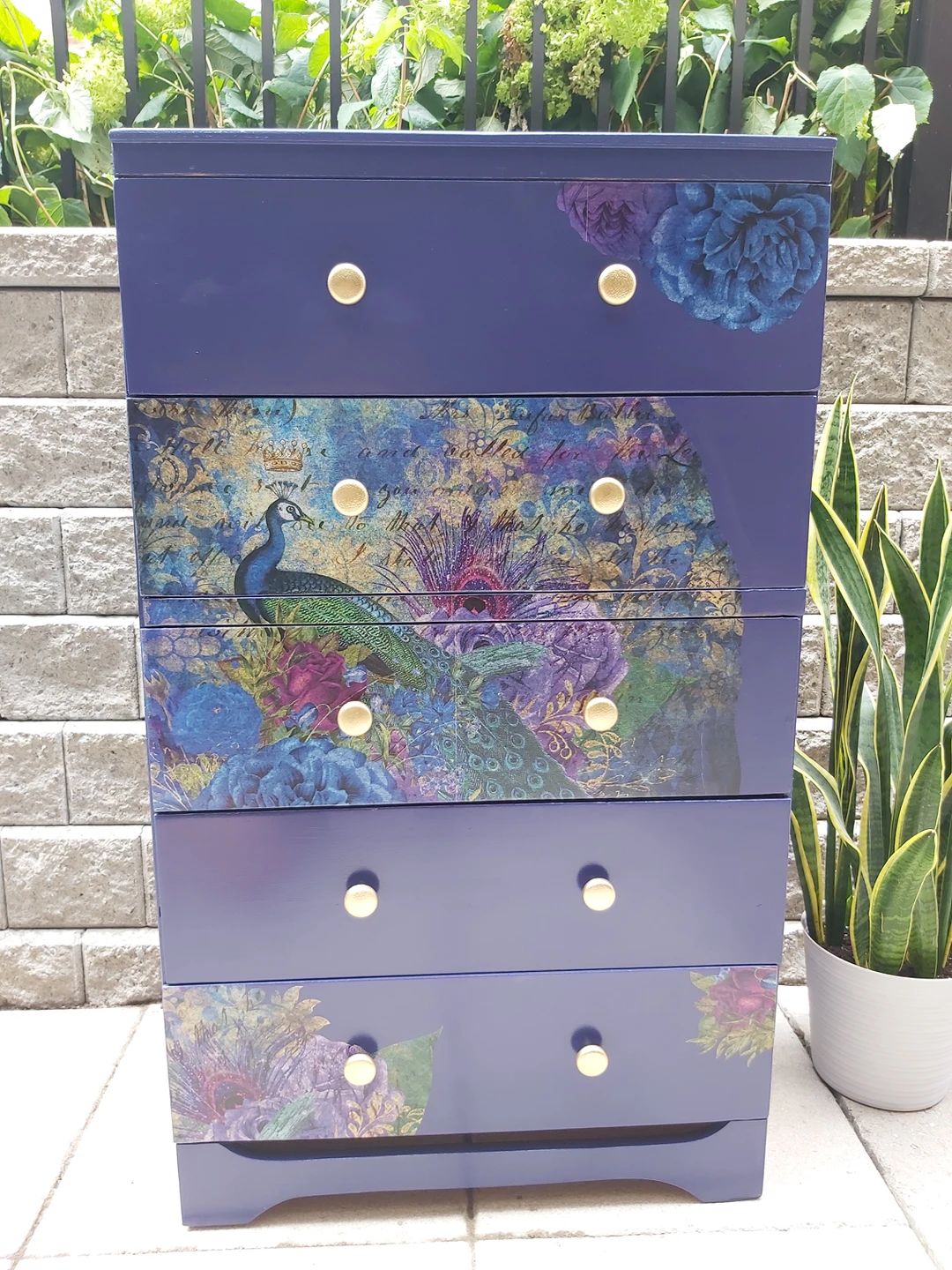 Refinished, One Of A Kind Dresser! thumbnail