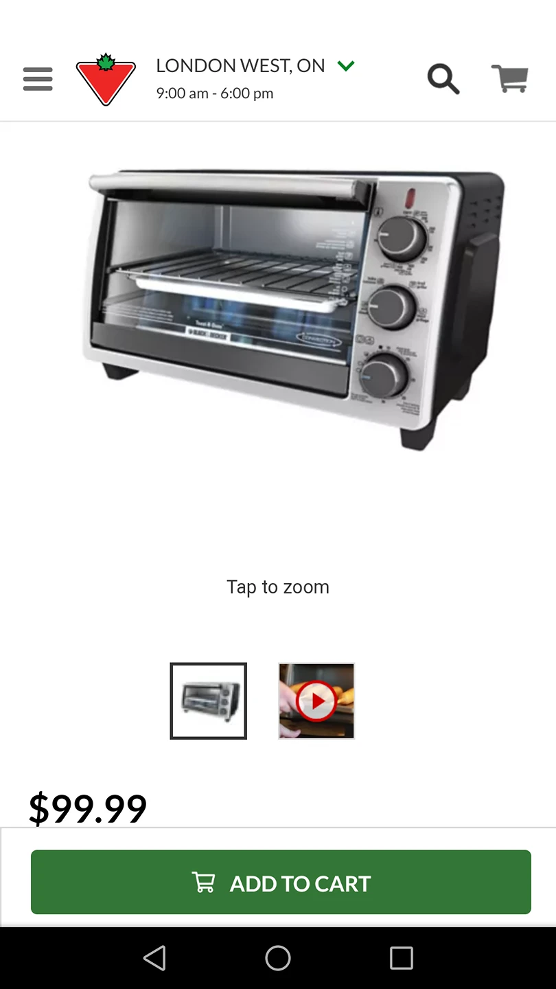 convection oven