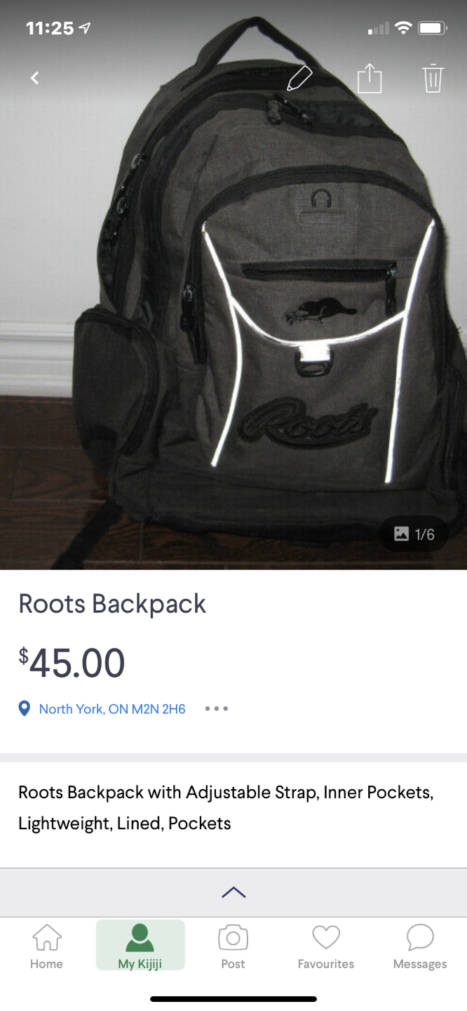 Roots Backpack