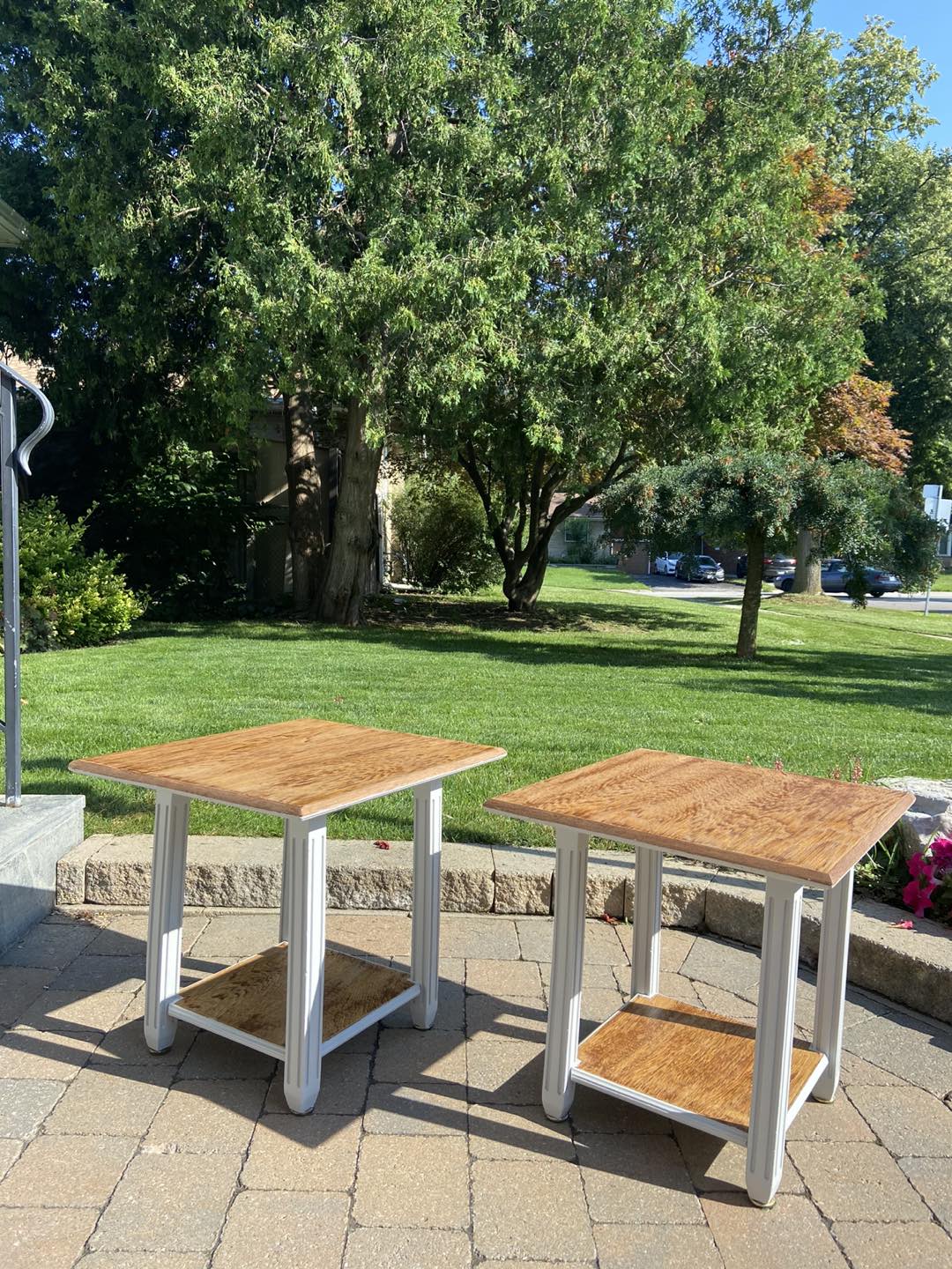 Refinished End Tables thumbnail