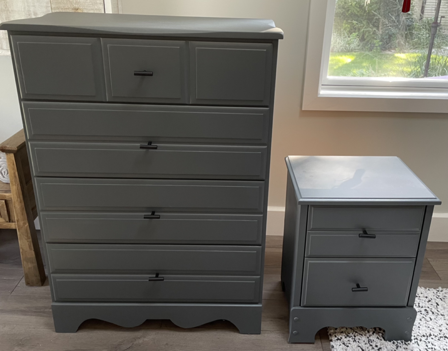 Dresser and nightstand