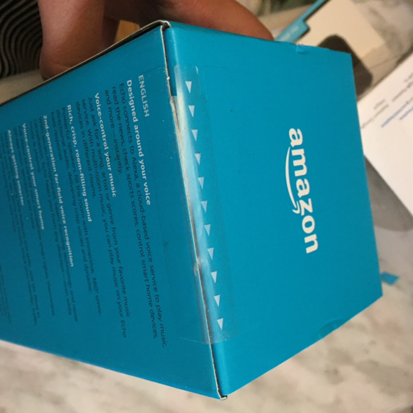 Amazon Echo 2nd generation with Alexa smart speaker  - photo 2