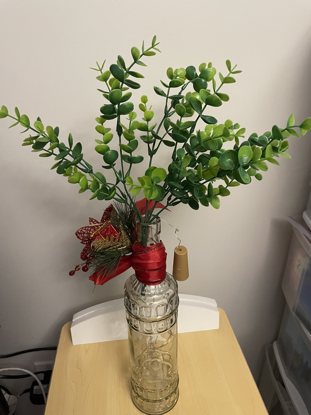 Fake green leaves 