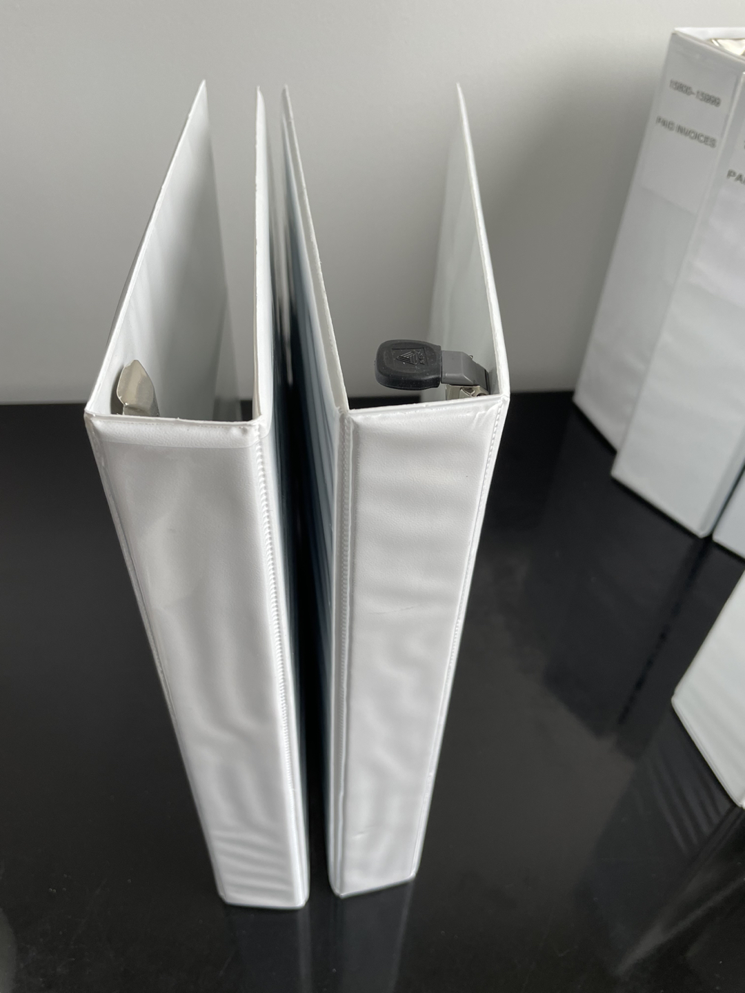 D-ring 3” White binders  image indicator(3)