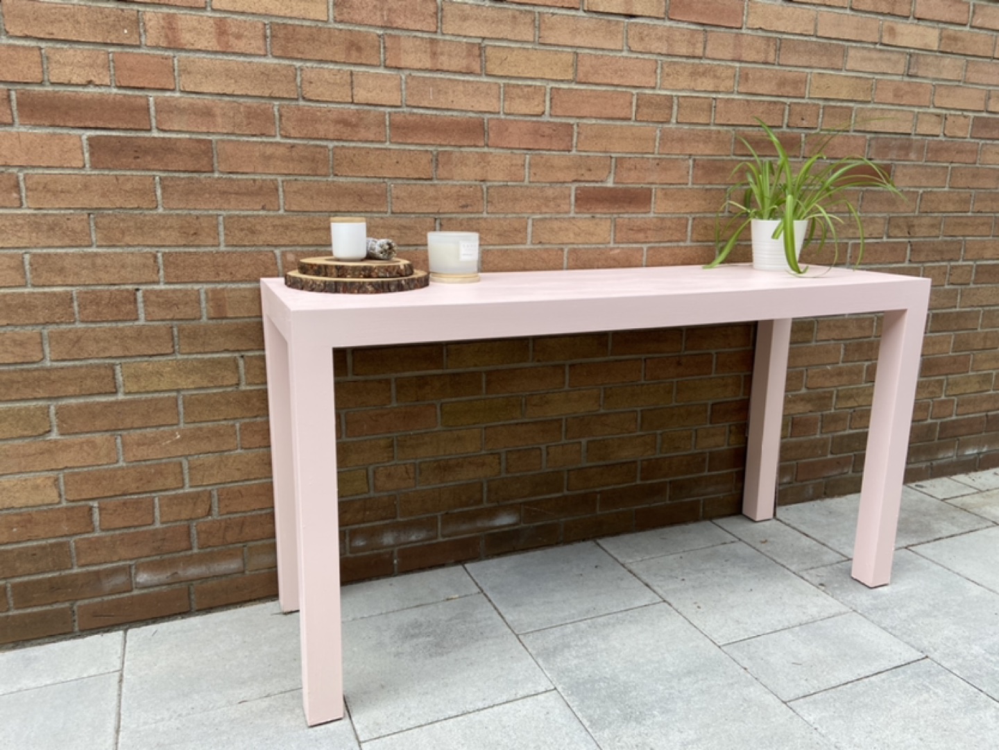 Pastel Pink Console Table - photo 4
