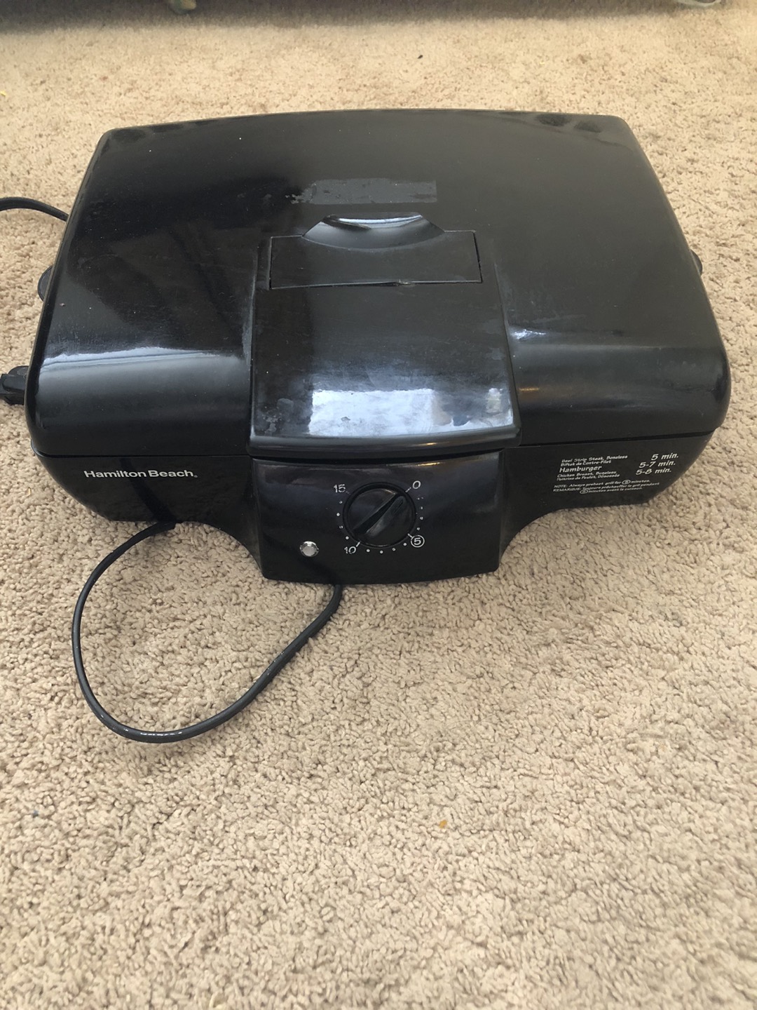 Hamilton Beach Grill … quick Sale  - photo 3