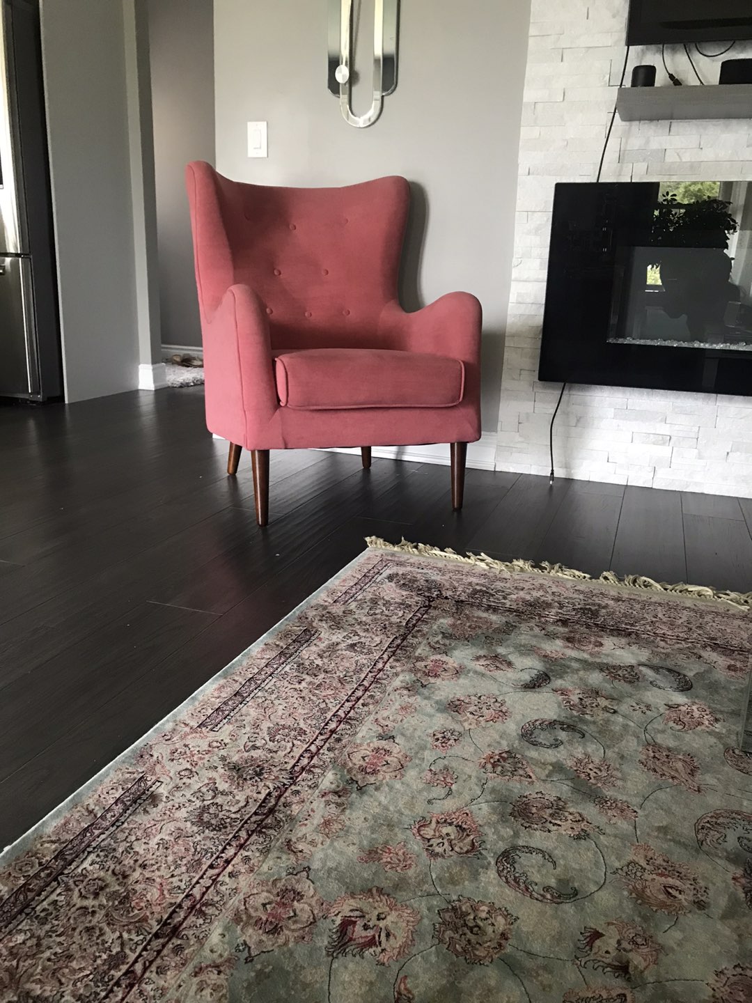 Sectional sofa used almost new 599 accent chair 199 - photo 3