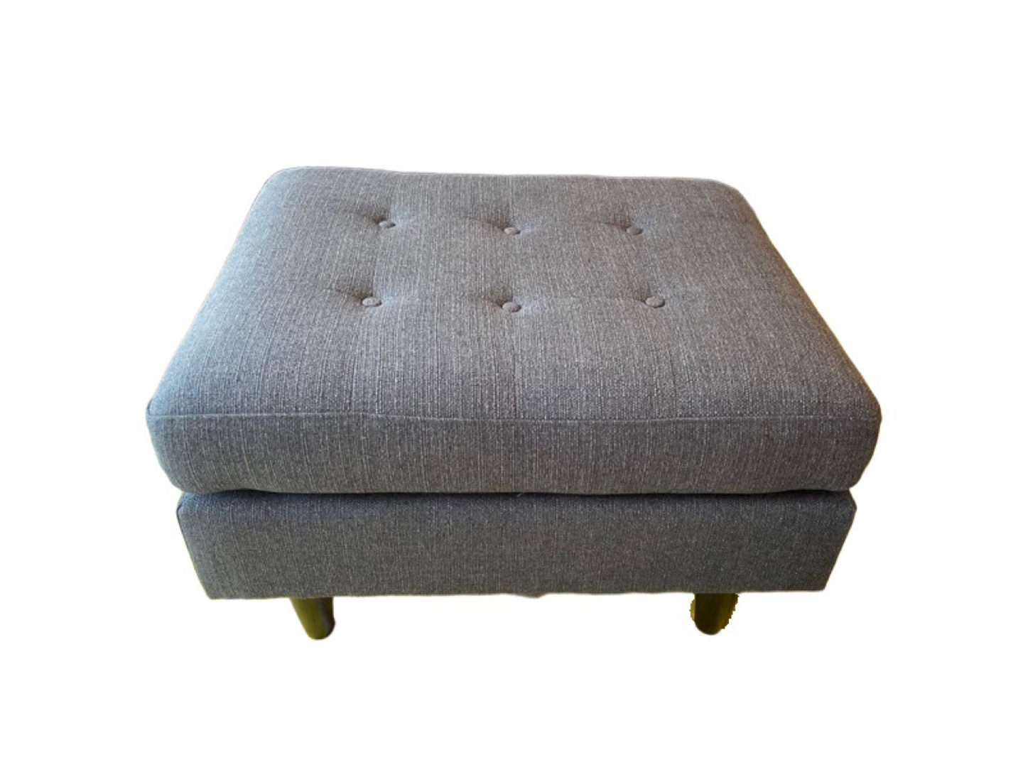 Dark grey ottoman  - photo 3