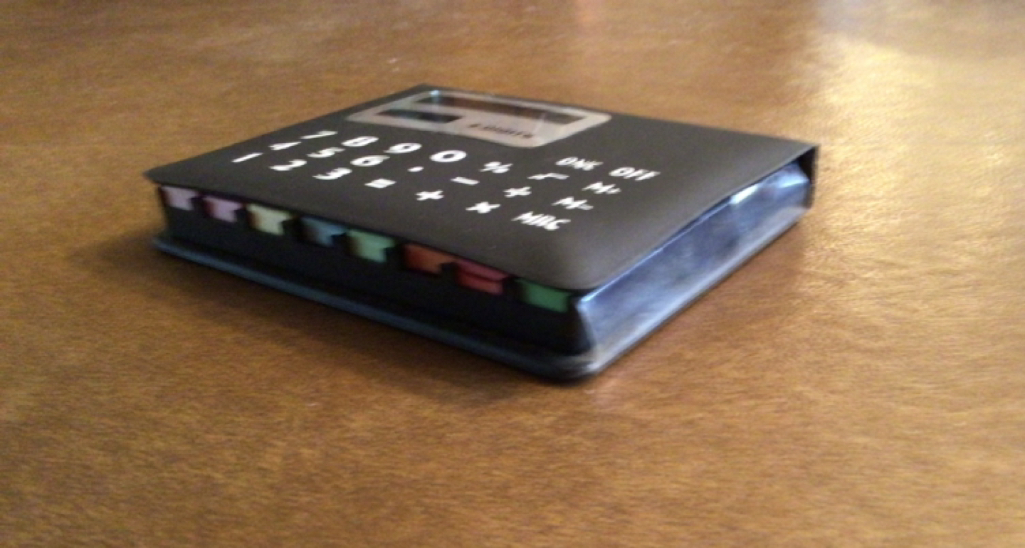 Brand New Post it notes w/ calculator  - photo 3
