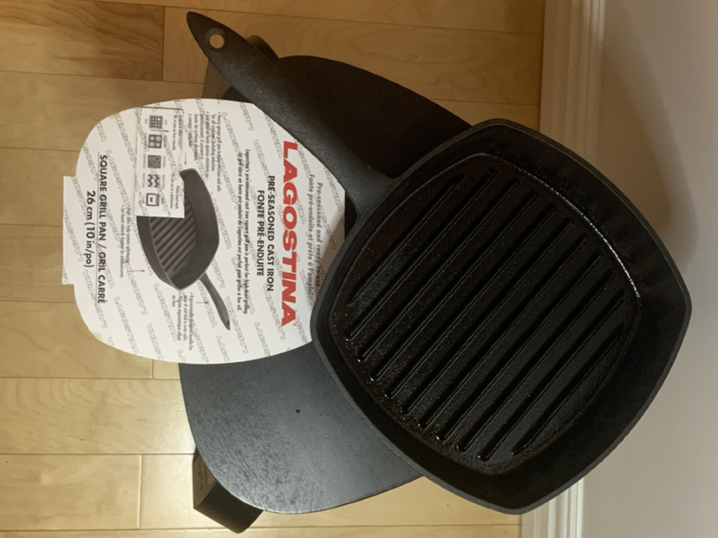 Lagostina Cast Iron Grill Pan thumbnail