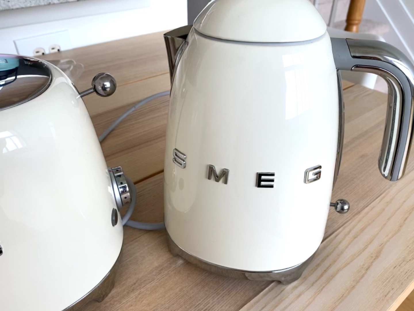 SMEG electric kettle and toaster - photo 4