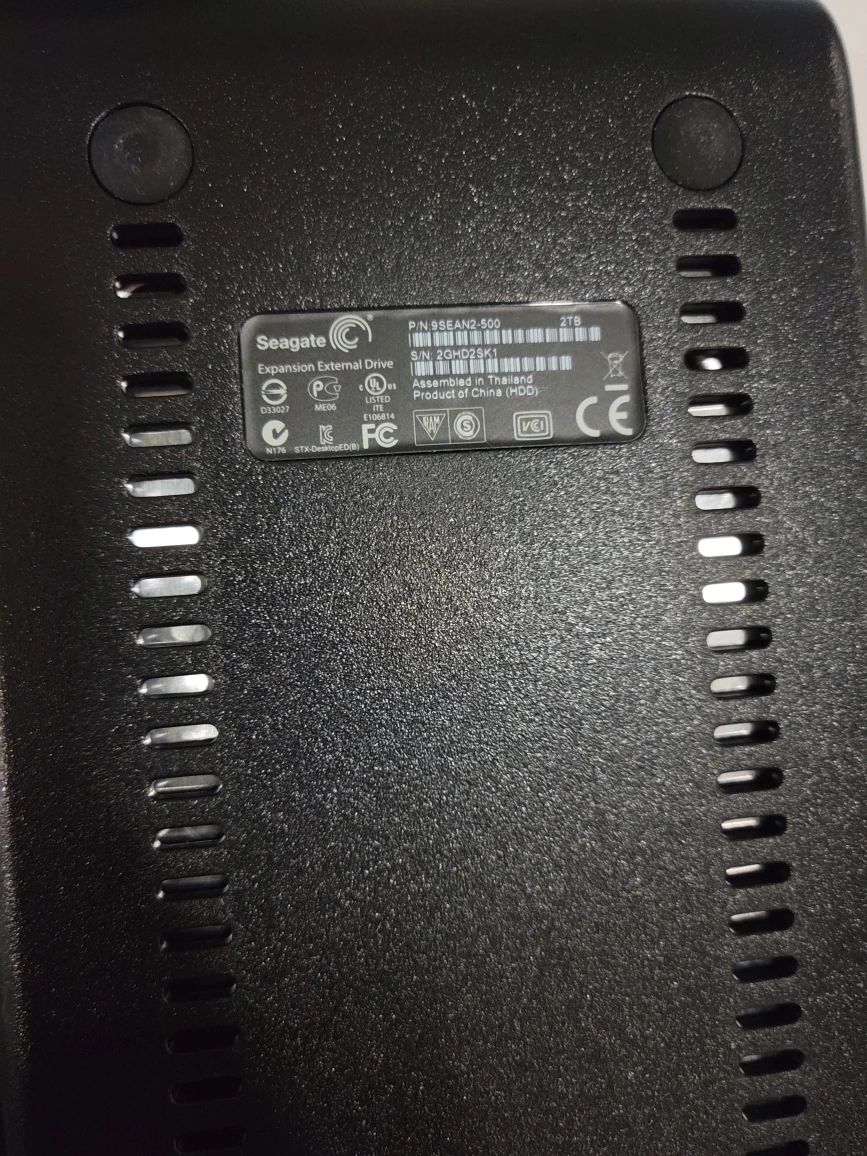 SEAGATE 2TB External thumbnail