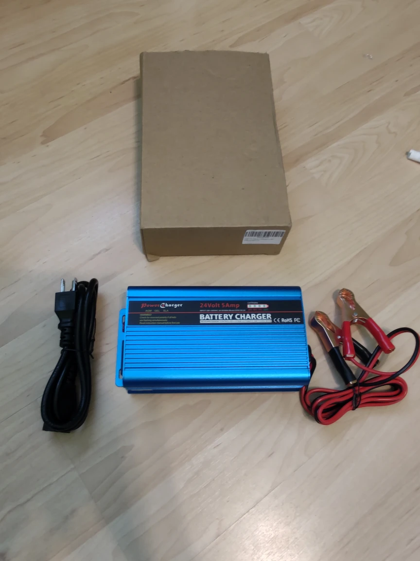 24 Volt 5 Amp Battery Charger for Car, E-Bikes, Scooters, etc. - photo 2