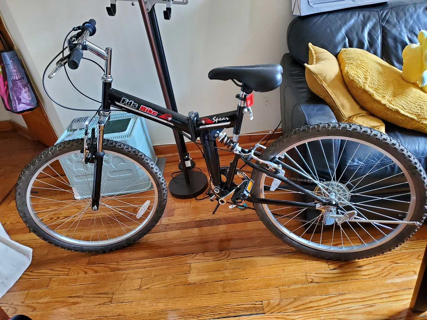 Mens Folding Mountain Bike