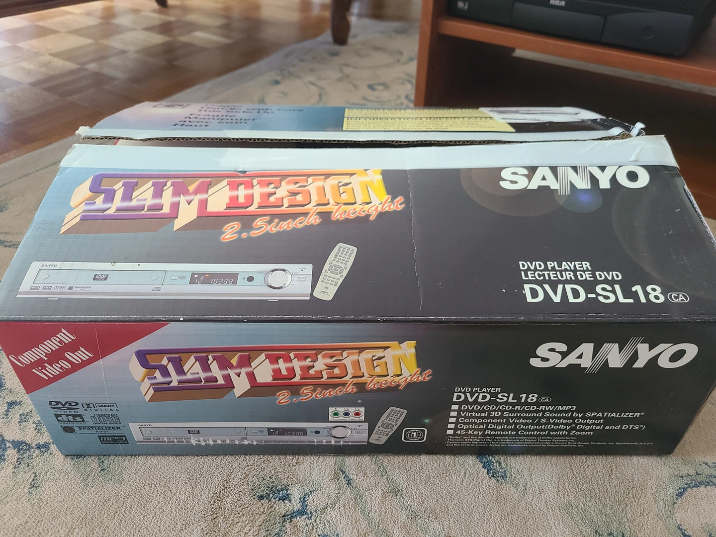 SANYO DVD SL18