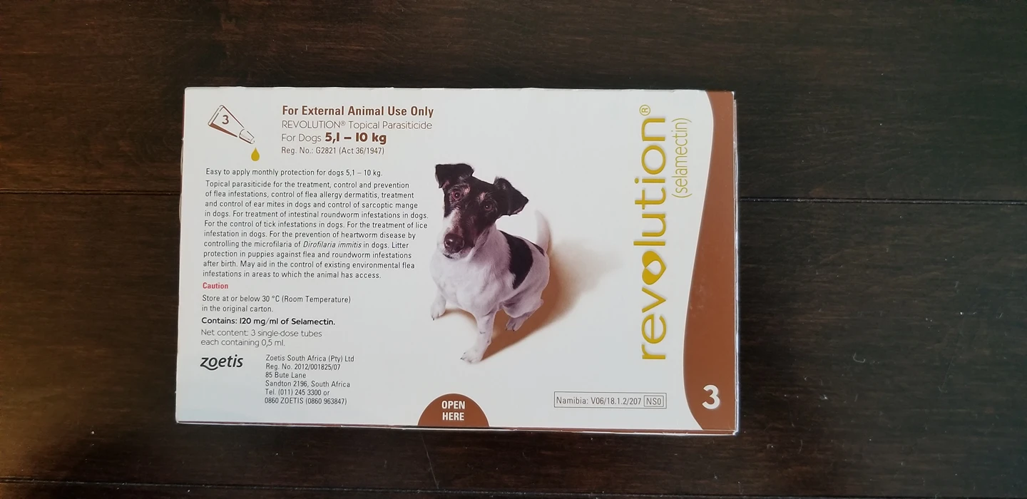 revolution parasticide for small dog