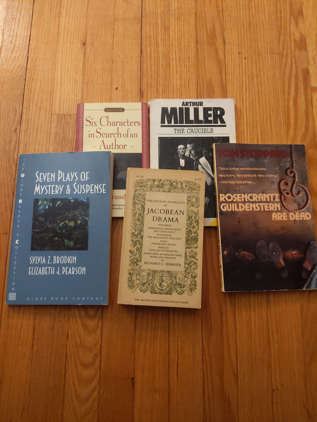 Set of 5 plays - Books