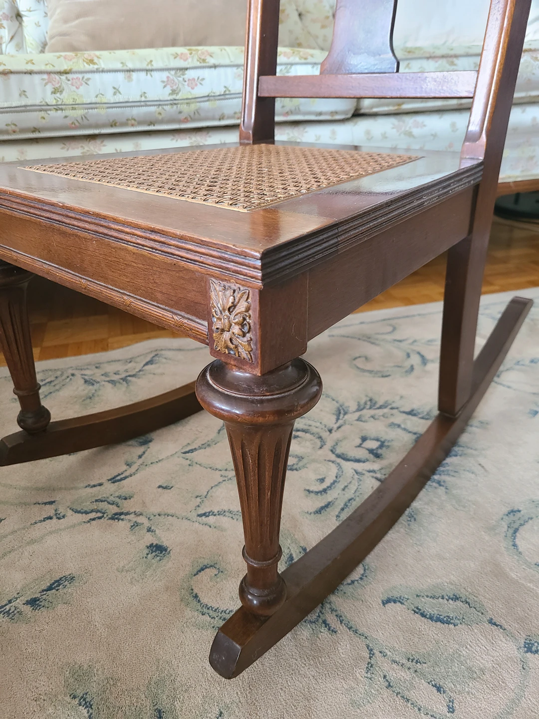 2 Antique Rocker Chairs - photo 5