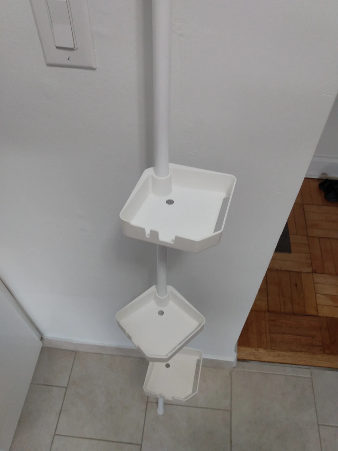 Adjustable Shower Caddy/Shelf Extension Pole. - photo 3