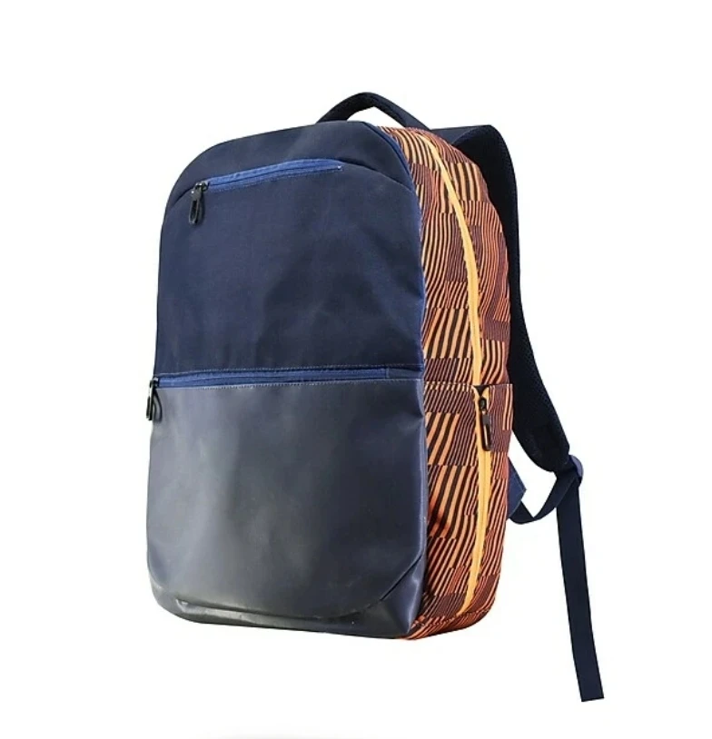 Back to School Student Backpack New, Blue and Orange