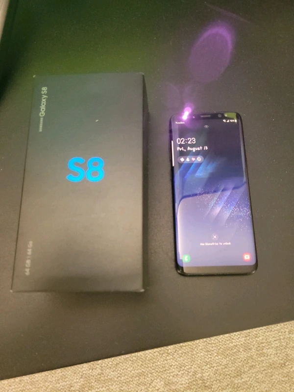 Samsung S8 phone - unlocked great condition