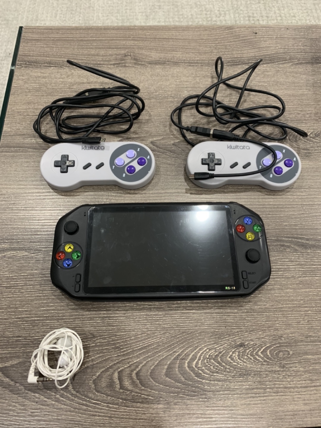 Retro gaming console plus extras 