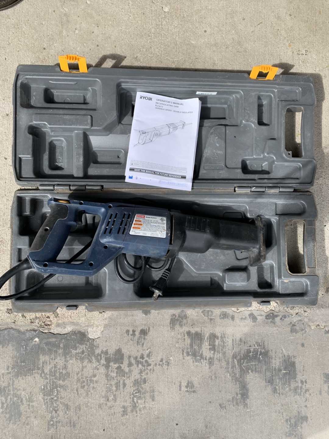 Ryobi reciprocating saw