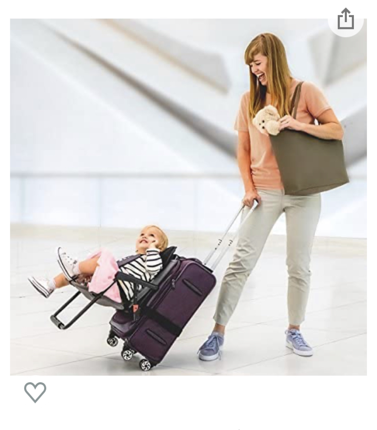 Toddler luggage seat - photo 2