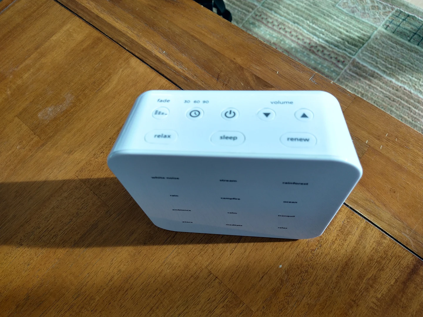White Noise Machine with 12 Soothing Sound - photo 2