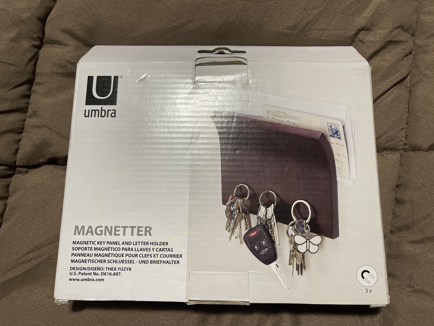 Magnetic KeyPanel/LetterHolder $10 PickUp: Eglinton-Mt.Pleasant thumbnail