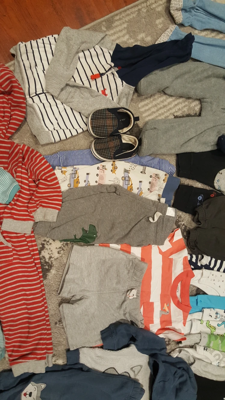 Baby boy winter clothing size 9 to 12 months image indicator(6)