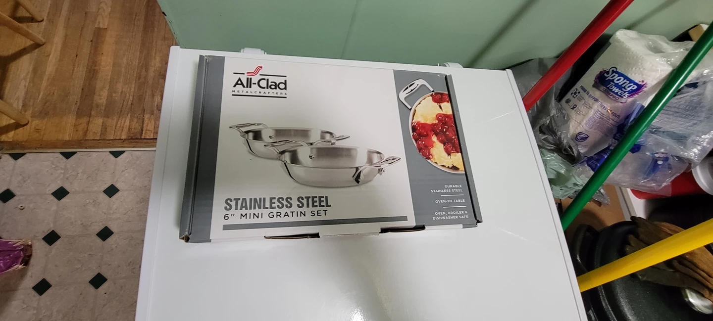All-Clad 6"mini gratin 2pc. set