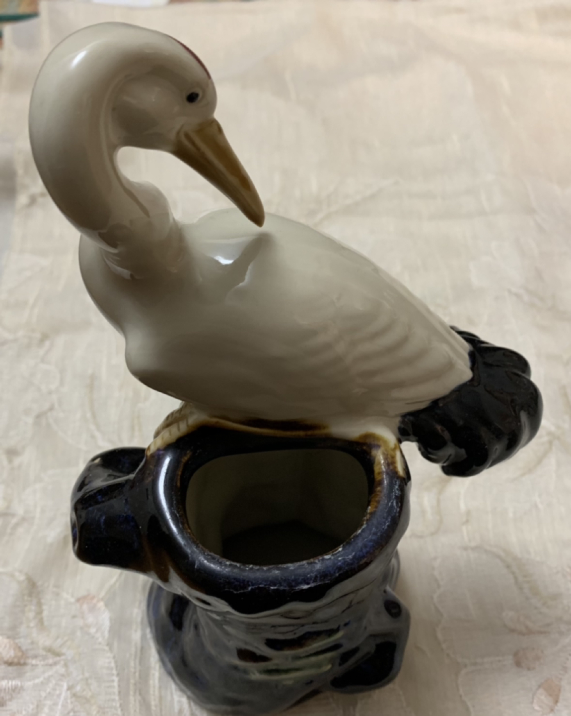 Decorative Stork Vase