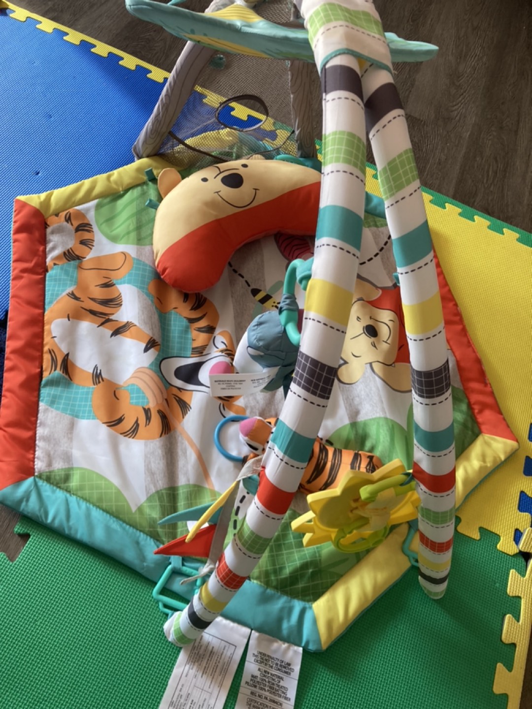 Bright Stars Winnie the Poo activity Mat for baby