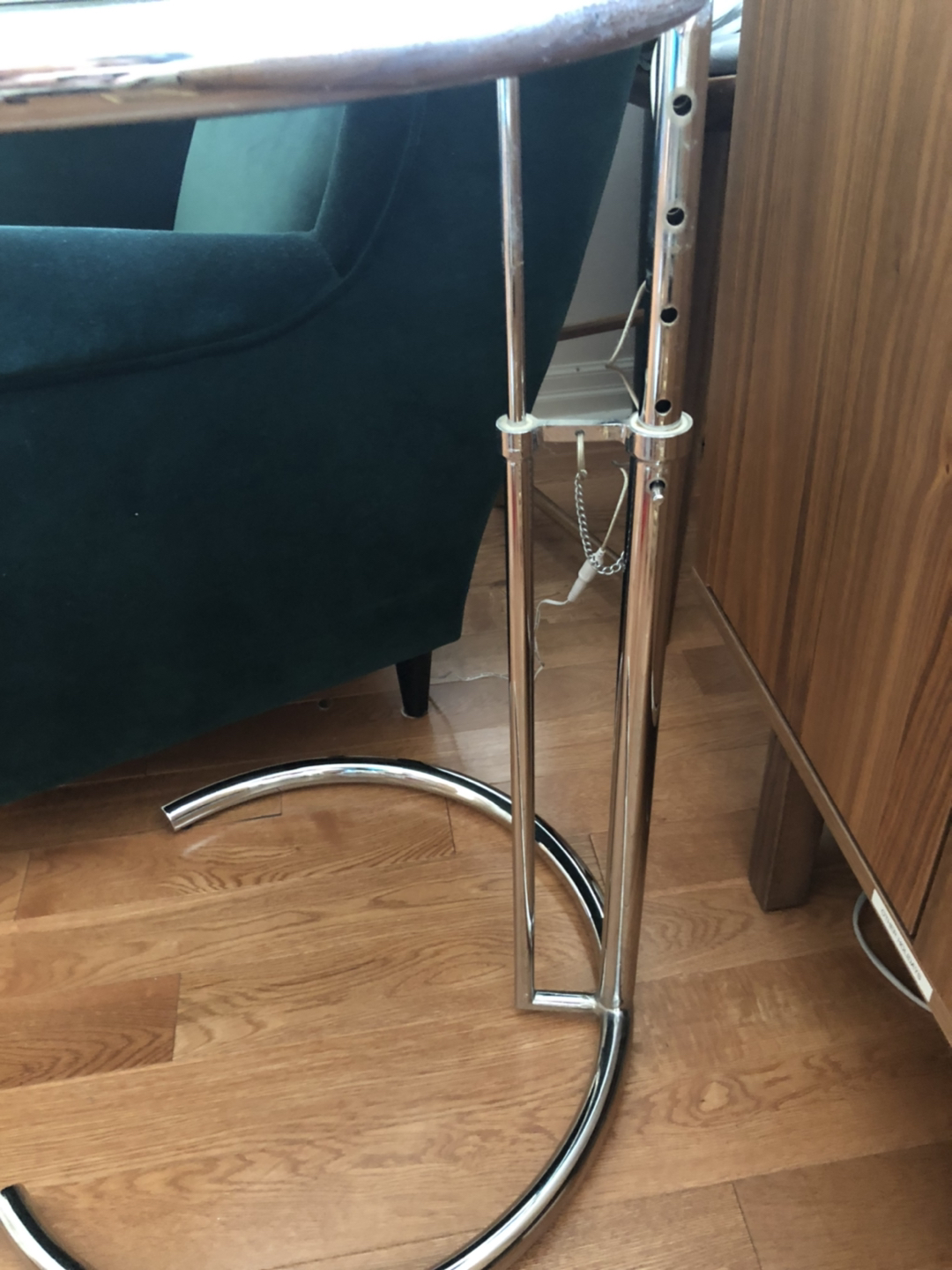 Eileen Gray Adjustable Side Table replica - photo 4
