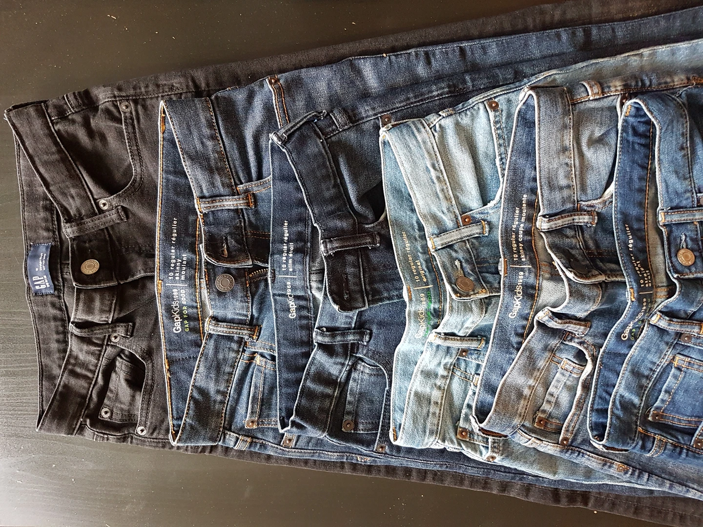 6 Pairs of Jeans Size 10 Boys Age 8-11 thumbnail