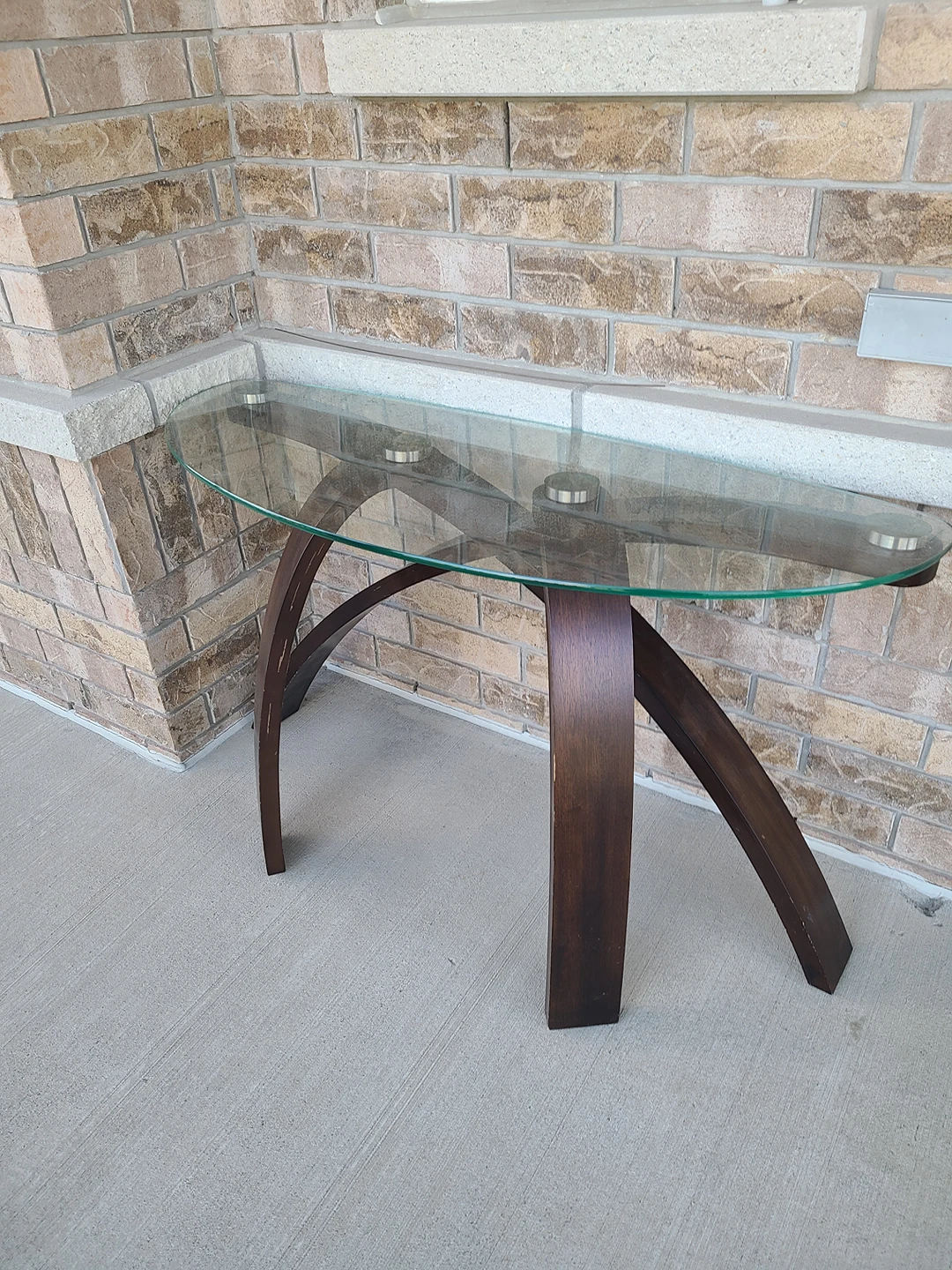 Entry way console table - photo 4