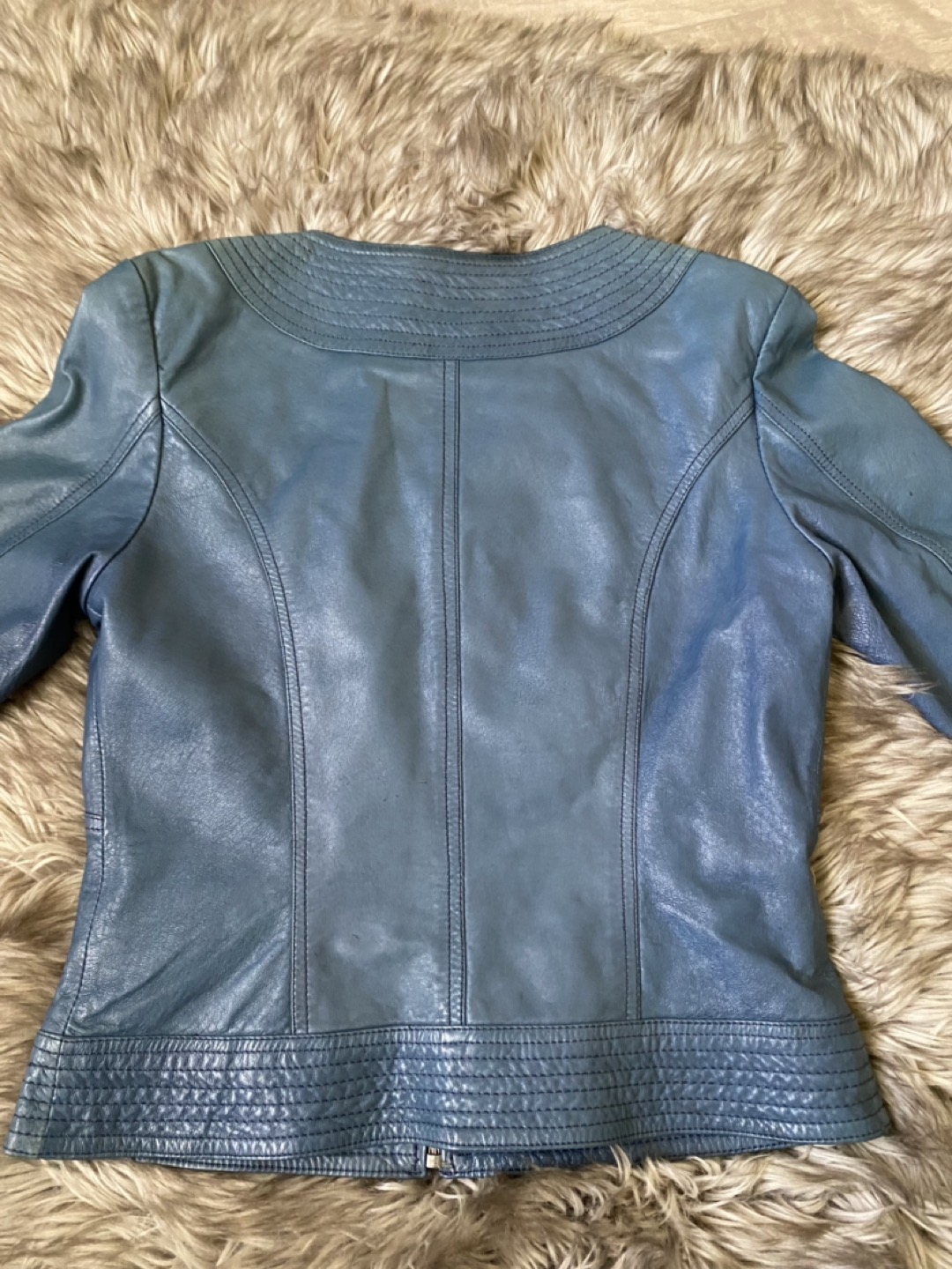 Genuine leather jacket - photo 5