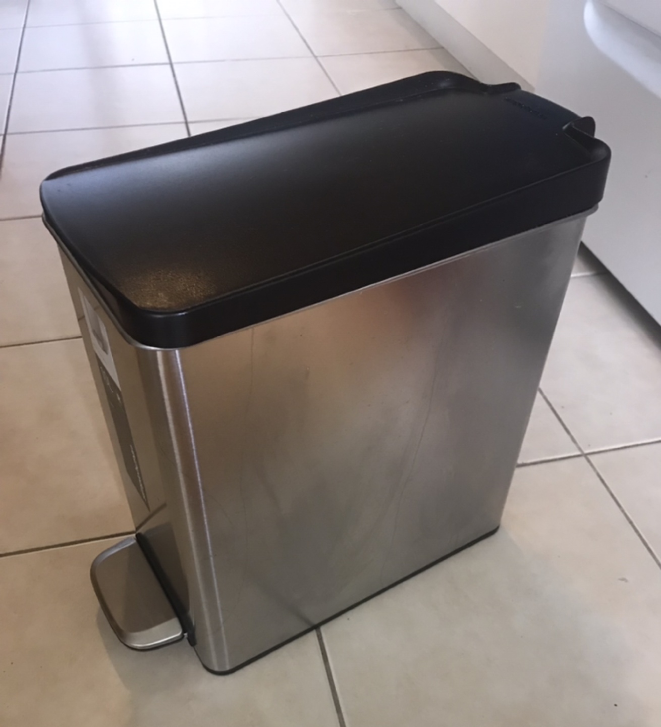 Rectangular Step Garbage Can