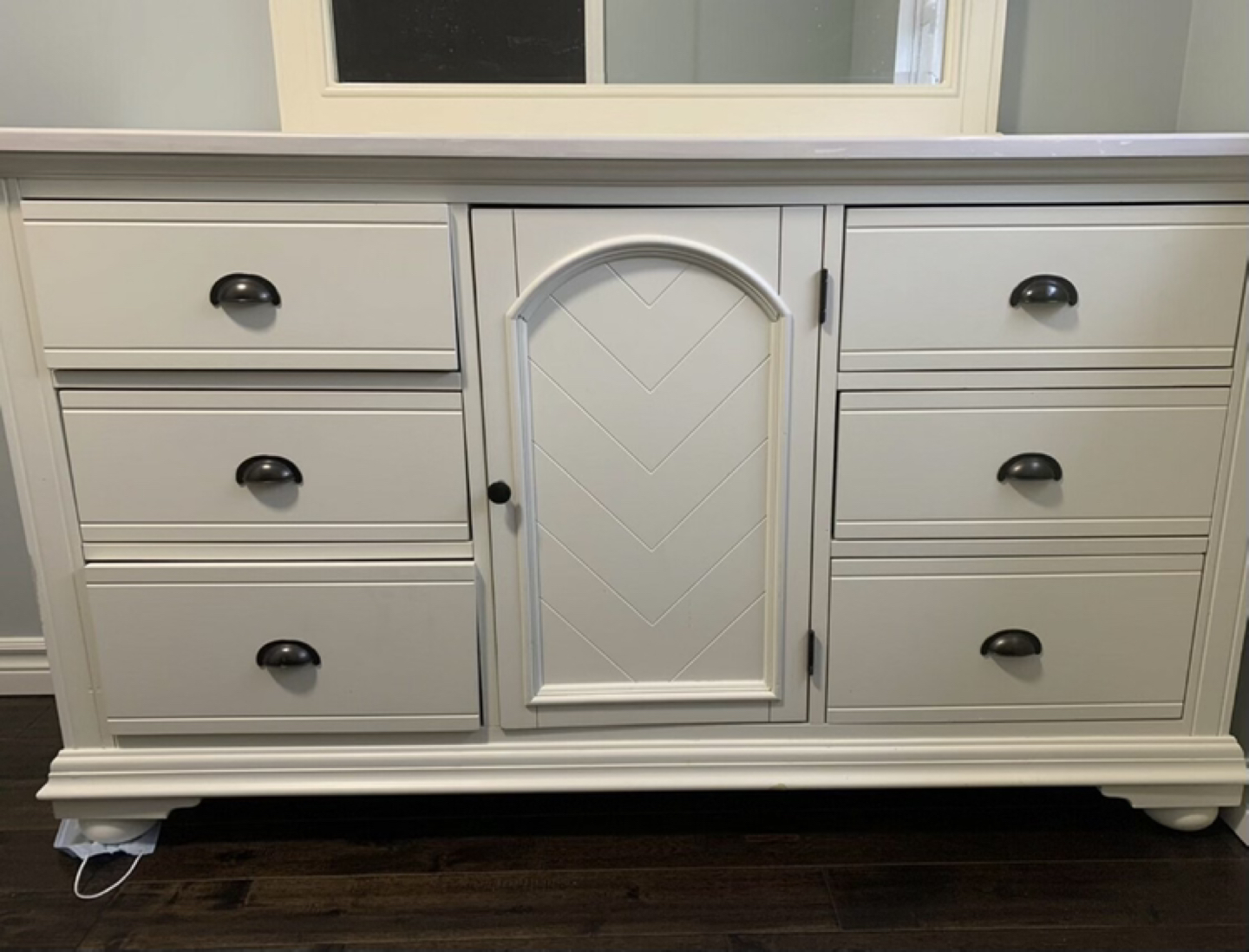 Large Ivory Vanity - photo 2