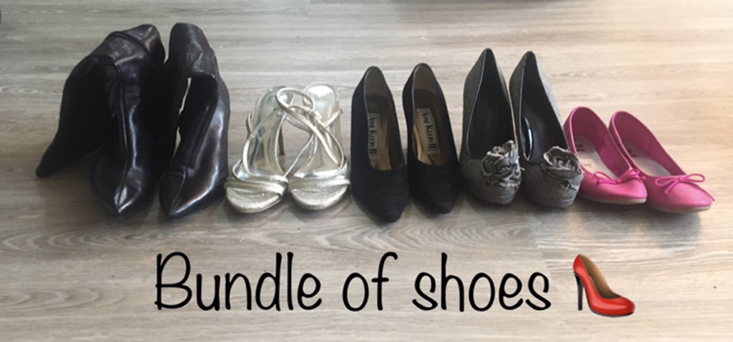 Bundle of 5 shoes thumbnail
