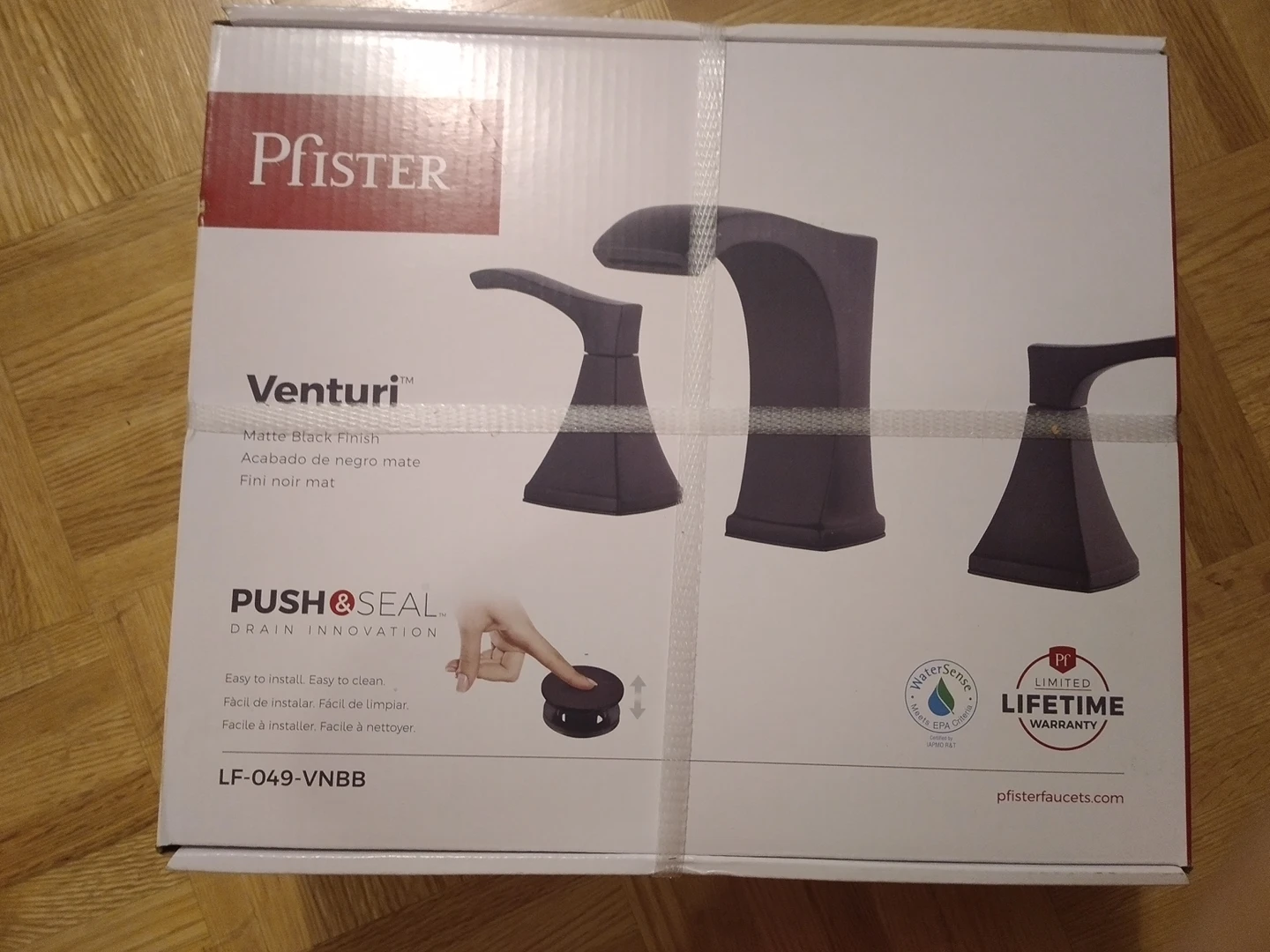 Pfister Venturi Bathroom Faucet in Black