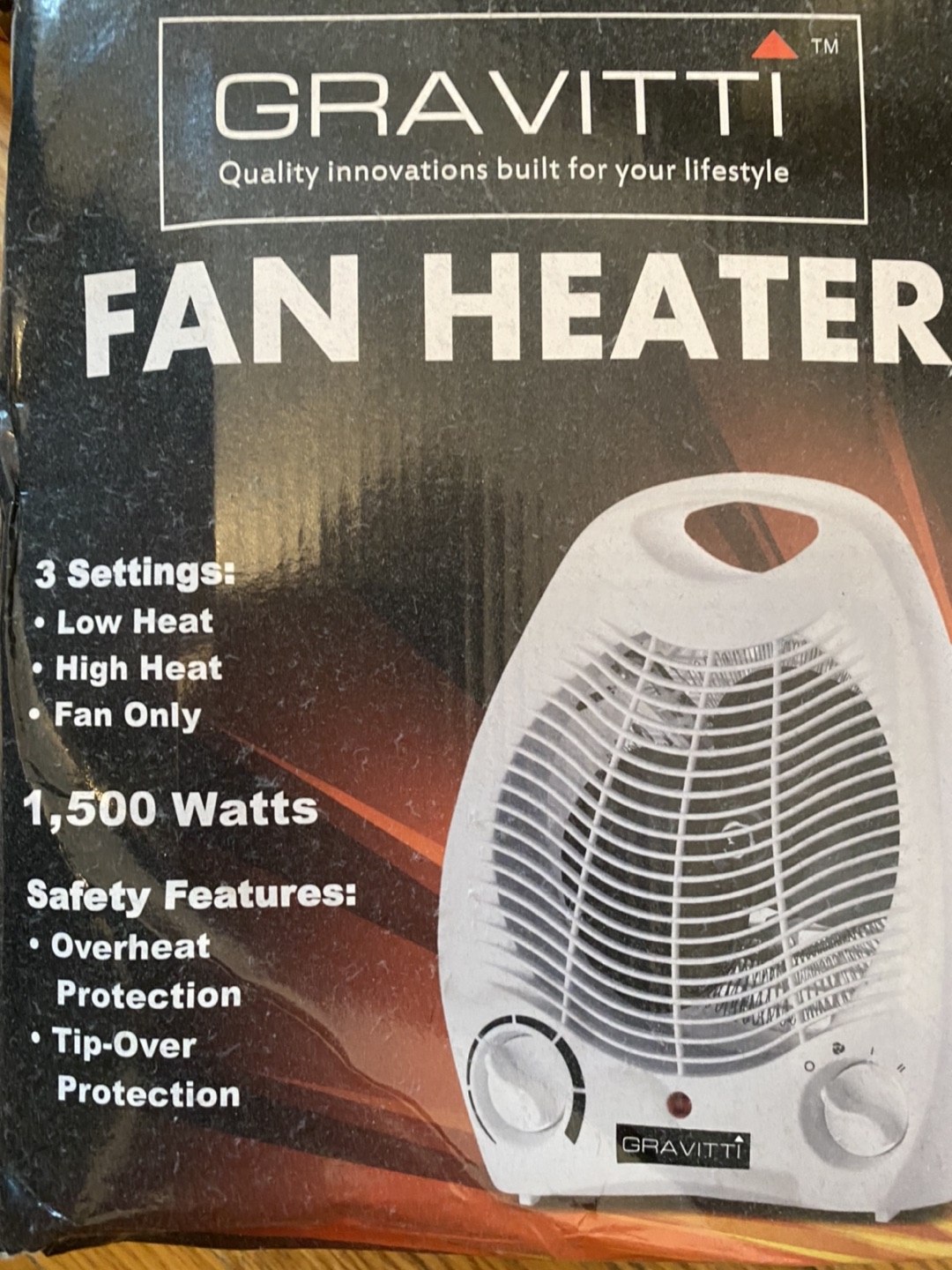 Gravitti fan / heater small thumbnail