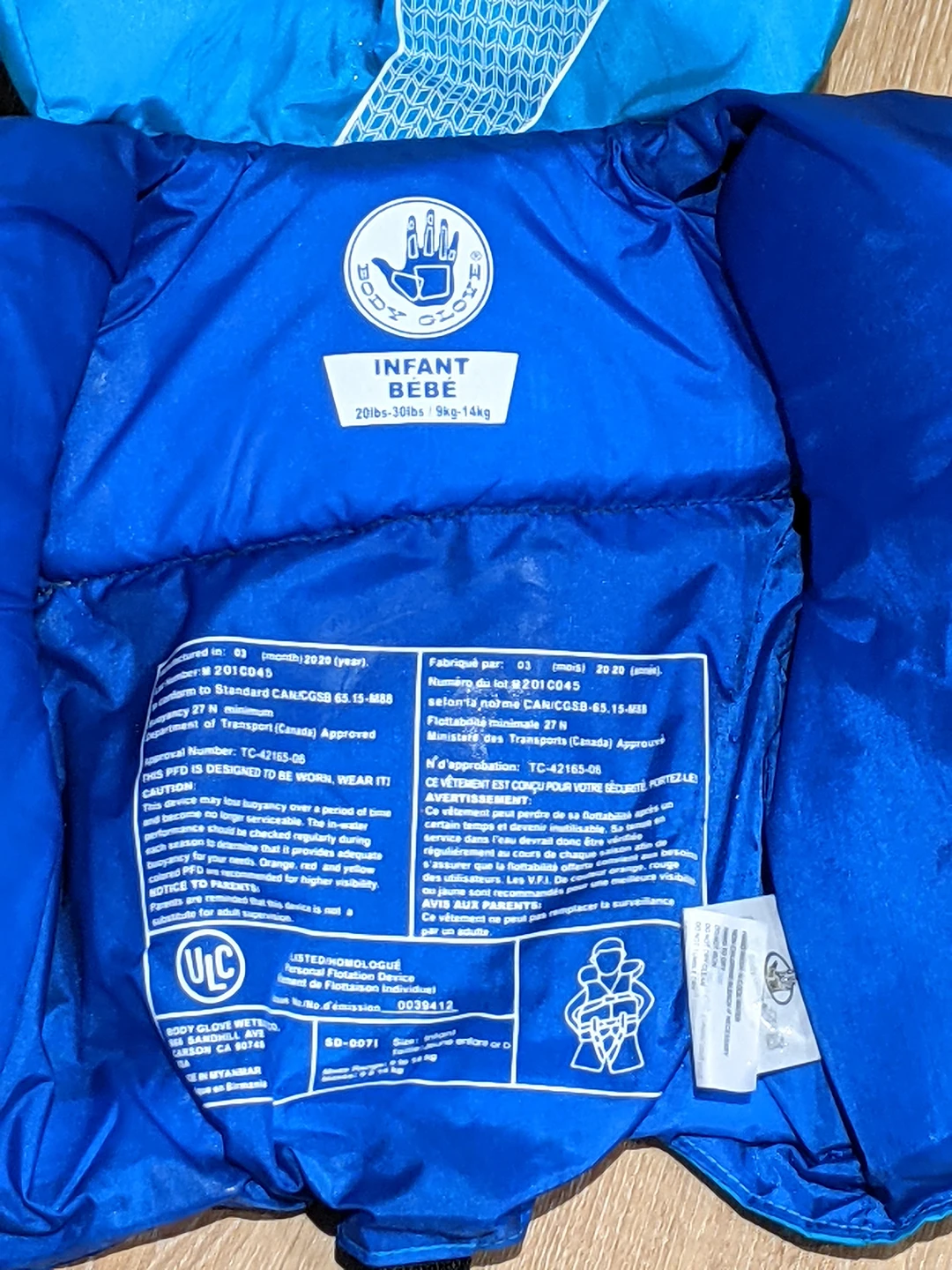 Body Glove Infant Life Jacket image indicator(4)